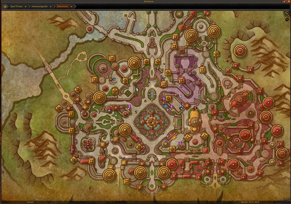 Auch im neuen Silbermond finden wir uns dank HandyNotes zurecht. 