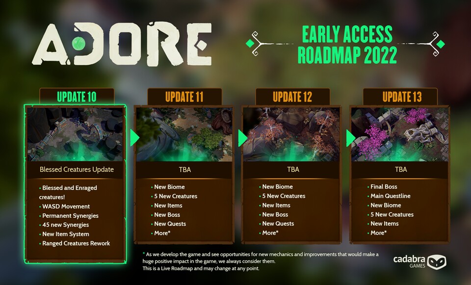 Bis zum Verlassen des Early Access stehen noch mindestens drei Updates aus.