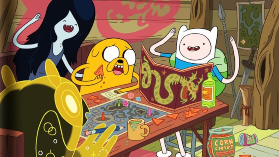 Adventure Time erinnert stark an D+D und wird mit dessen Regelwerk bald bespielbar. Bildquelle: Cryptozoic Entertainment.