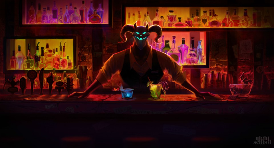 Afterparty - Der einzige Ausweg aus der Hölle ist, den Teufel unter den Tisch zu trinken.