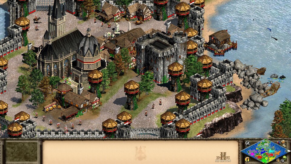 Die War of the Five Kings Map von Age of Empires 2 wurde dem riesigen Kontinent Westeros nachempfunden.
