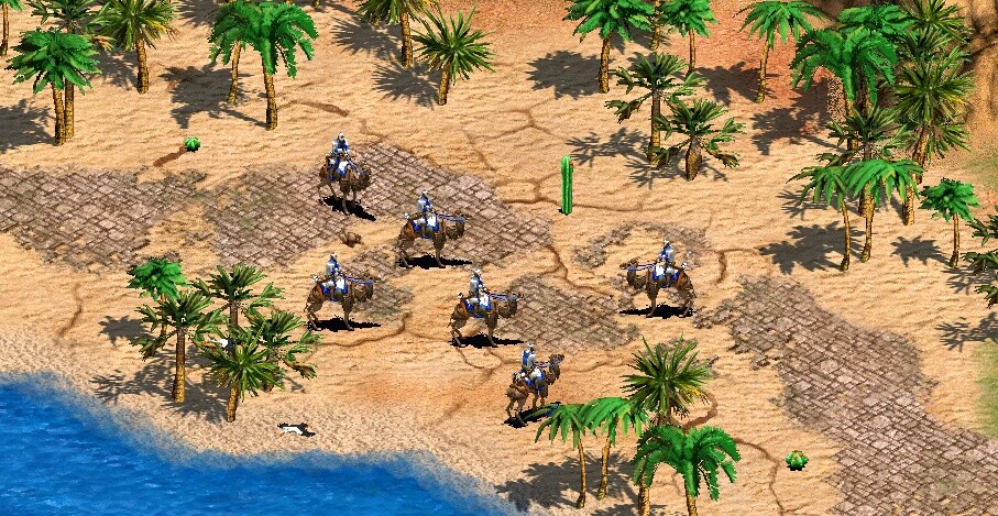 Im nächste Addon von Age of Empires 2 HD Edition gibt es unter anderem die Kamelreiter als neue Einheit.