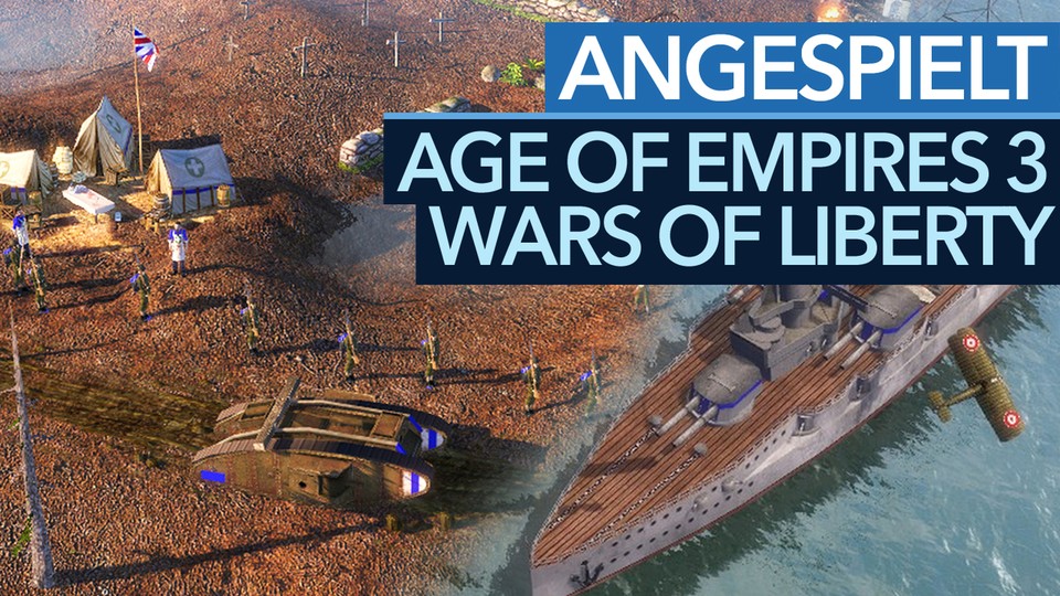 Age of Empires 3: Wars of Liberty - Ein Vorbild für Age of Empires 4
