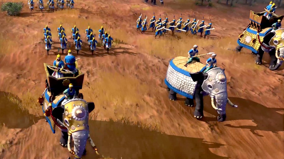 Age of Empires 4 hat wieder Kriegselefanten, dank des Delhi-Sultanats