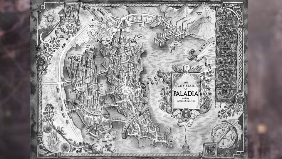 Die Geschichte von Alchemised beginnt im Stadtstaat Paladia, der von einem Bürgerkrieg zerrissen wurde. Ähnlichkeiten zu Hogwarts sind inzwischen rein zufälliger Natur ... (Bild: Francesca Baerald)