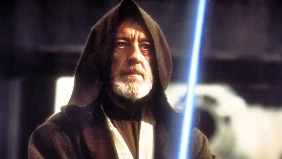 Alec Guinness als Ben Kenobi in Star Wars: Episode 4 - Eine neue Hoffnung.