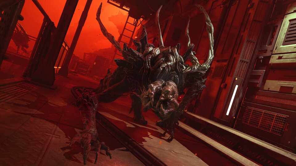Anders als z.B. in Doom spielen wir in Alien Deathstorm keinen Supersoldaten, sondern einen Ingenieur, der ums nackte Überleben kämpft. Jeder einzelne Gegner wird damit zur Bedrohung.