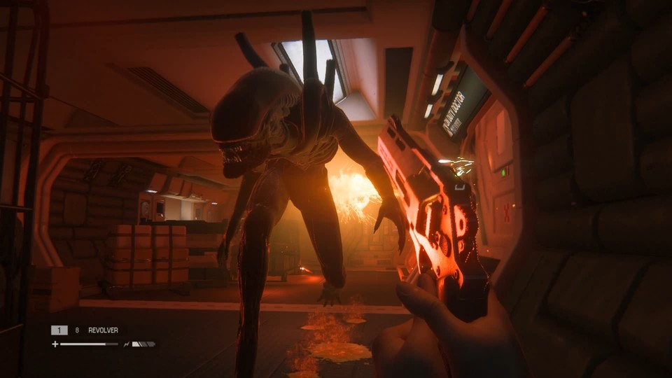 Ein Update fügt dem Stealth-Actionspiel Alien: Isolation zwei neue Schwierigkeitsstufen hinzu.