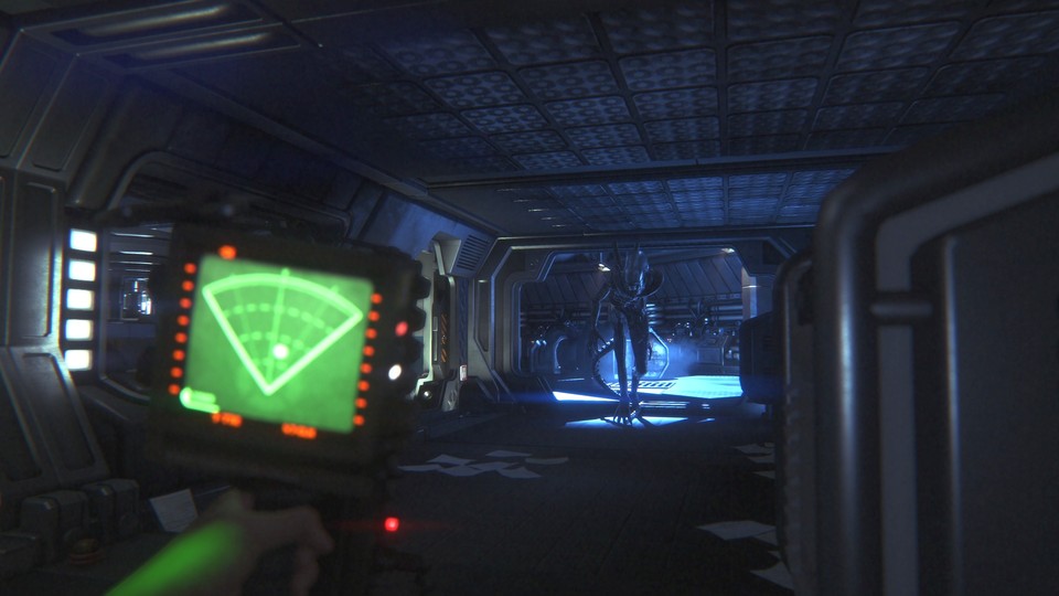 In Alien: Isolation überlebt ihr nur, wenn ihr sämtliche Gadgets zu eurem Vorteil nutzt.