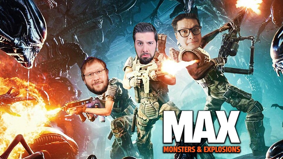 Marco, Michi und Fritz gehen heute mit euch auf Xenomorph-Jagd. Im Livestream zu Aliens: Fireteam.