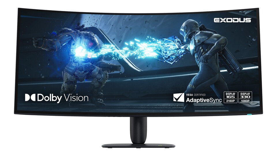 Nicht mal das beste Feature: Je nach Bedarf könnt ihr zwischen 1080p mit 330Hz und 2160p, also 4K mit 165Hz.