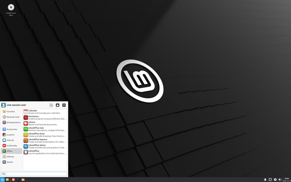 Viele Linux-Versionen orientieren sich hinsichtlich der Bedienung an Windows. (Bild: Linux Mint)