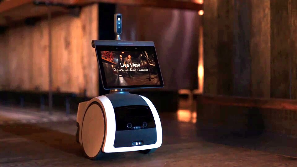 Amazon Astro - Der kleine Roboter soll sich nun auch um Einbrecher kümmern können