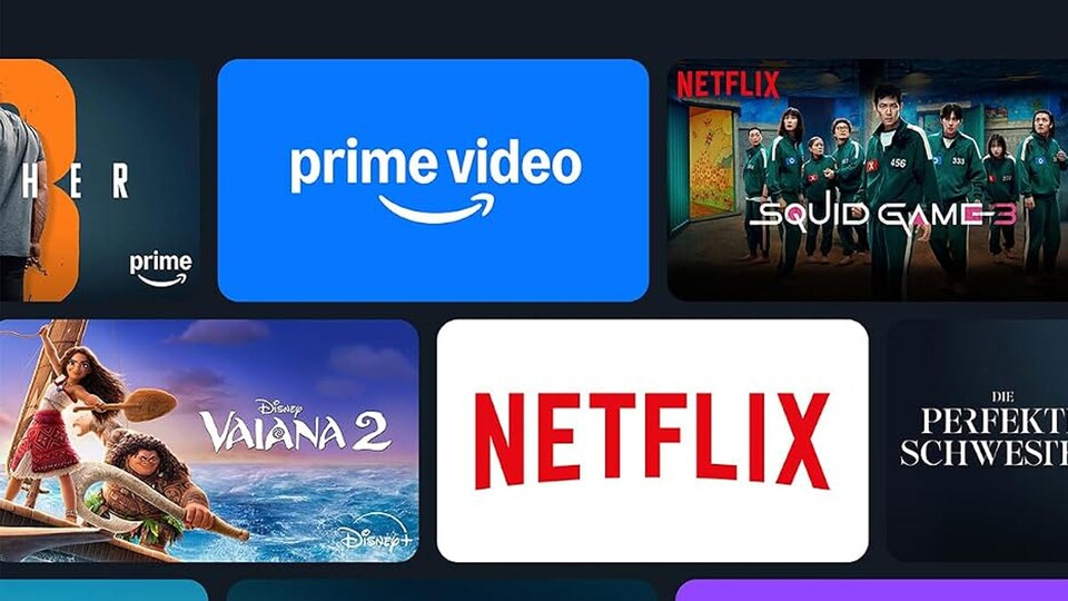 Das Amazon-Fire-OS unterstützt alle gängigen TV-Apps.