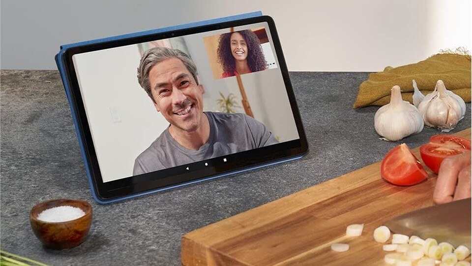 Egal ob Videocall oder Rezeptidee: Das Amazon Fire Max 11 ist vielseitig einsetzbar!