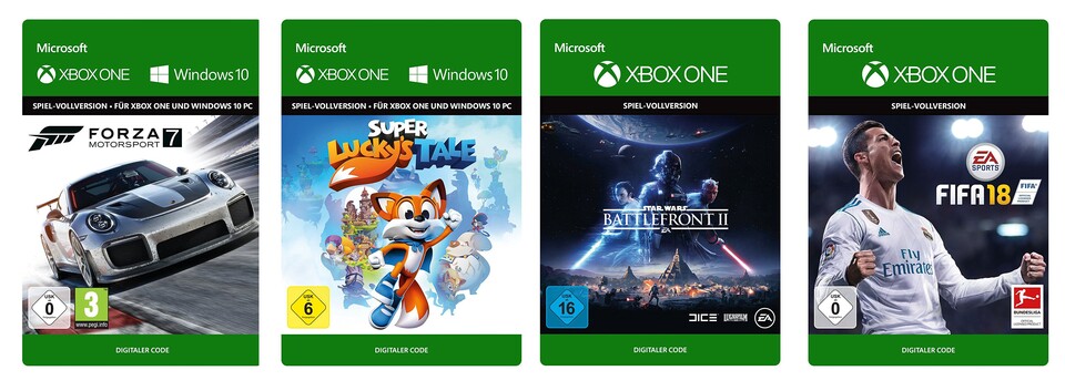 Kombi-Keys für Xbox One und PC auf Amazon.de reduziert.