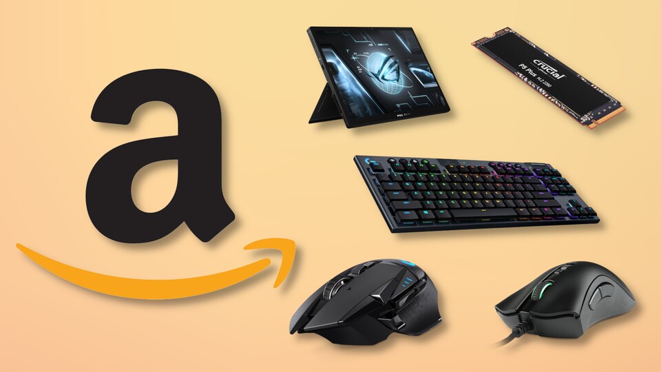 Gute Hardware für weniger Geld: Bei Amazons Gaming Week könnt ihr durchaus das ein oder andere Schnäppchen machen.