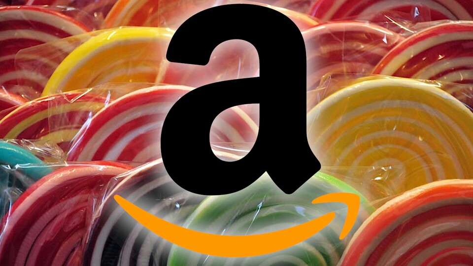 Selbst wenn man Lollis sehr gerne mag, wird man kaum etwa 70.000 Stück davon wollen. (Bild: Xatakamovil, Amazon)