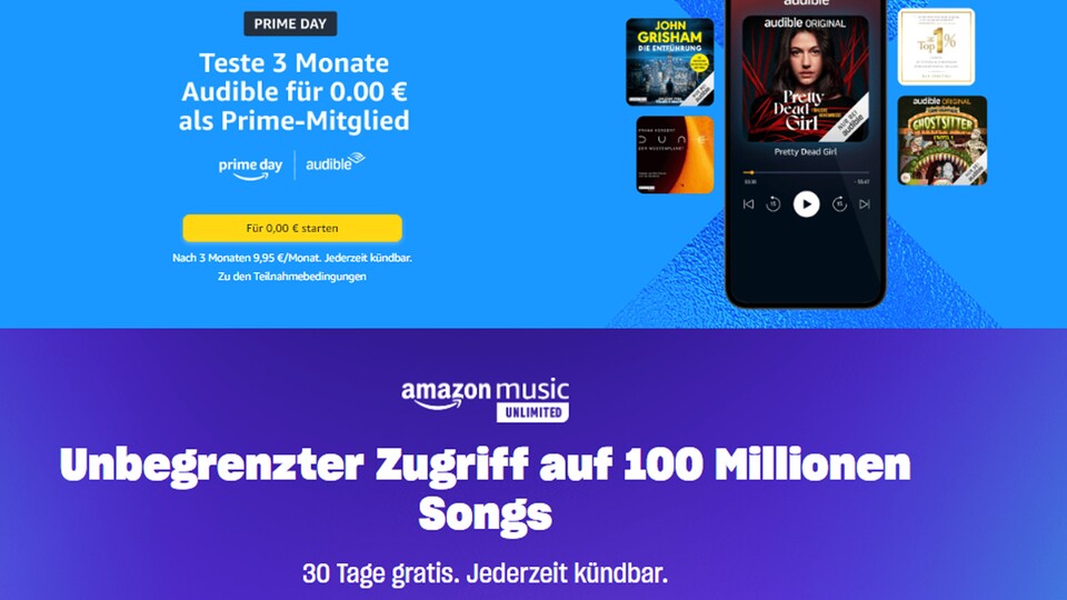 Amazon Music Unlimited 5 Monate gratis testen: Jetzt bekommt ihr Musik-Streaming mal in HiFi-Qualität!