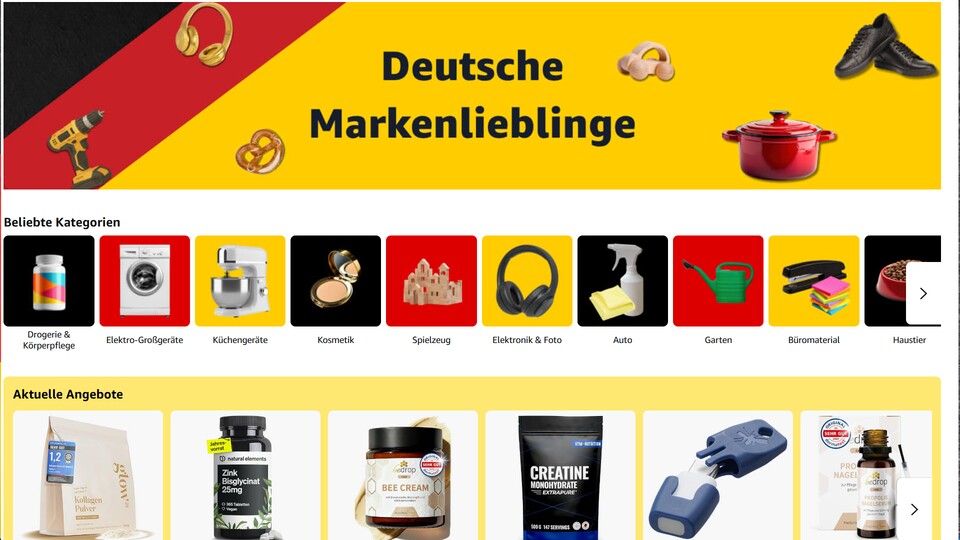Okay, also der Heat-it! leuchtet mir noch ein. Aber warum sind da so viele Nahrungsergänzungsmittel.