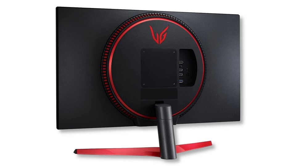 In Sachen Ergonomie hat der LG-Monitor nur die Möglichkeit zu bieten, die Neigung anzupassen.