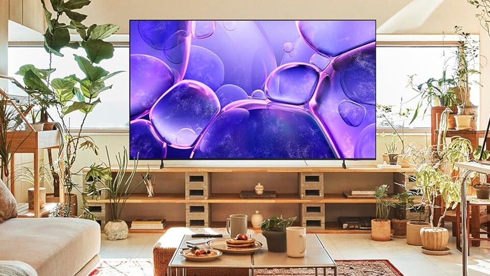 Selbst riesige 4K-TVs könnt ihr auf Amazon so gut wie neu und günstig kaufen.