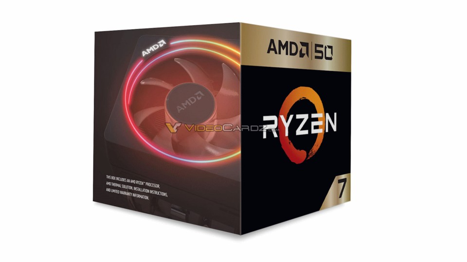 AMD: 50 Jubiläum mit einer Sonderedition des Ryzen 7 2700X
