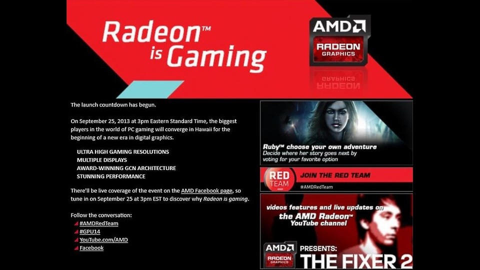Der AMD-Event am 25. September soll eine neue Ära der digitalen Grafik einläuten.