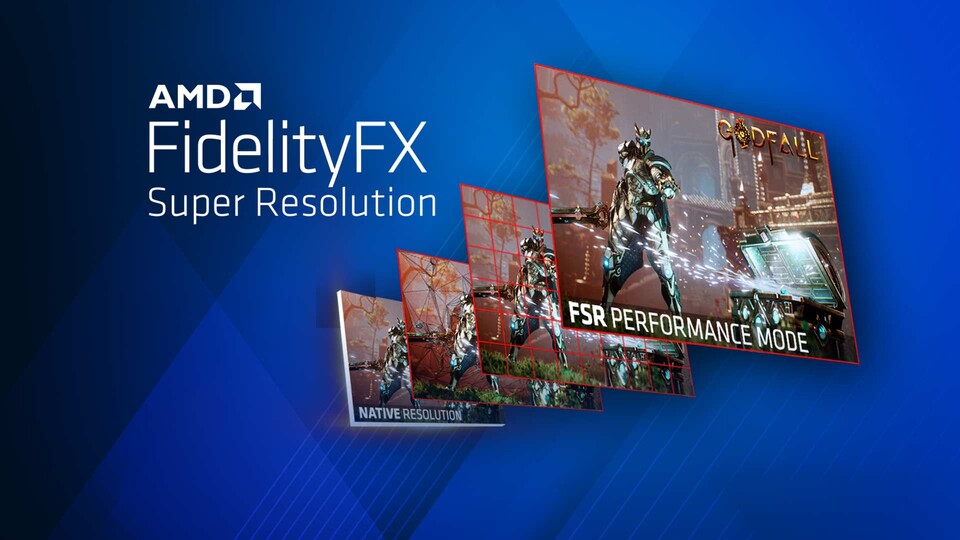 Mehr FPS dank AMD FidelityFX™ Super Resolution.