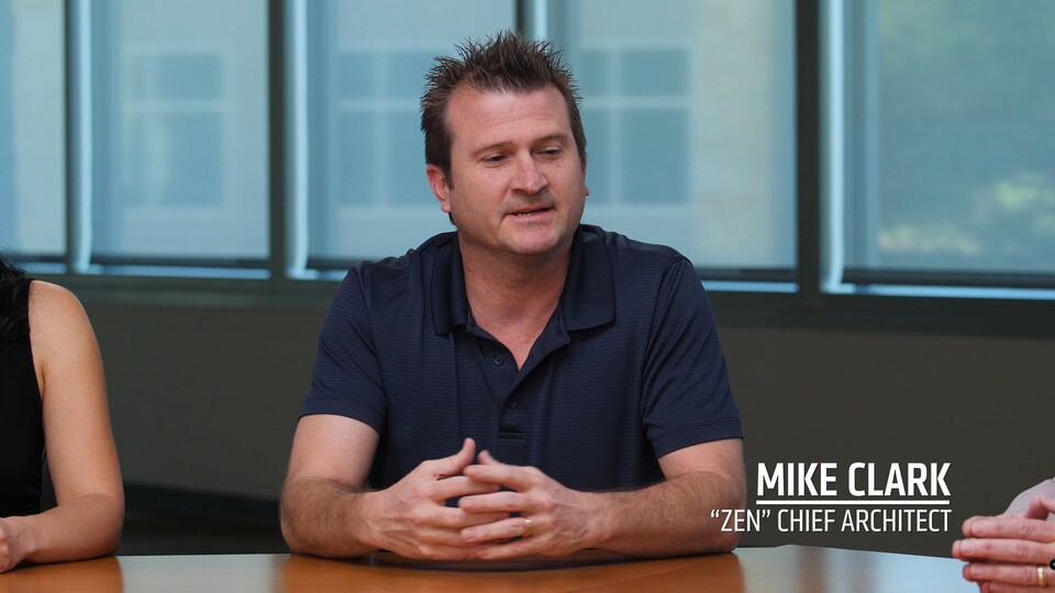 Mike Clark, der Zen Chief Architekt bei AMD.