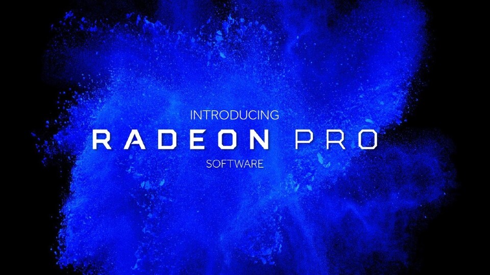 Die neuen AMD Radeon Pro sind energieeffizienter als die RX-Serie und sollen auch durch eine neue Software-Initivative unterstützt werden.