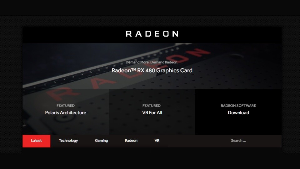 AMD hat die neue Webseite Radeon.com gestartet, die aktuell aber noch nicht sehr viele Informationen bietet.