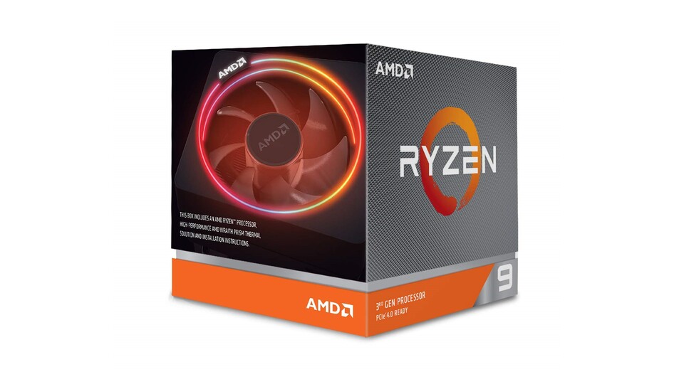 Der Ryzen 9 3900X bietet als erste Mainstream-CPU 12 Kerne und 24 Threads für aktuell etwas über 500 Euro.