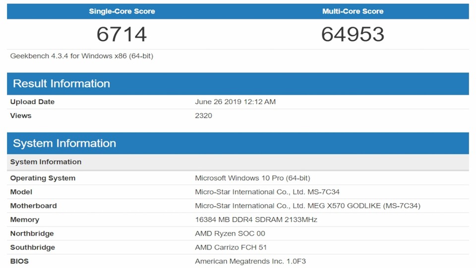 Mit DDR4-4266 und guter Kühlung schiebt sich der Ryzen 9 3950X in die Spitze der HEDT-CPUs und macht sogar Intels i9 9980XE Konkurrenz.