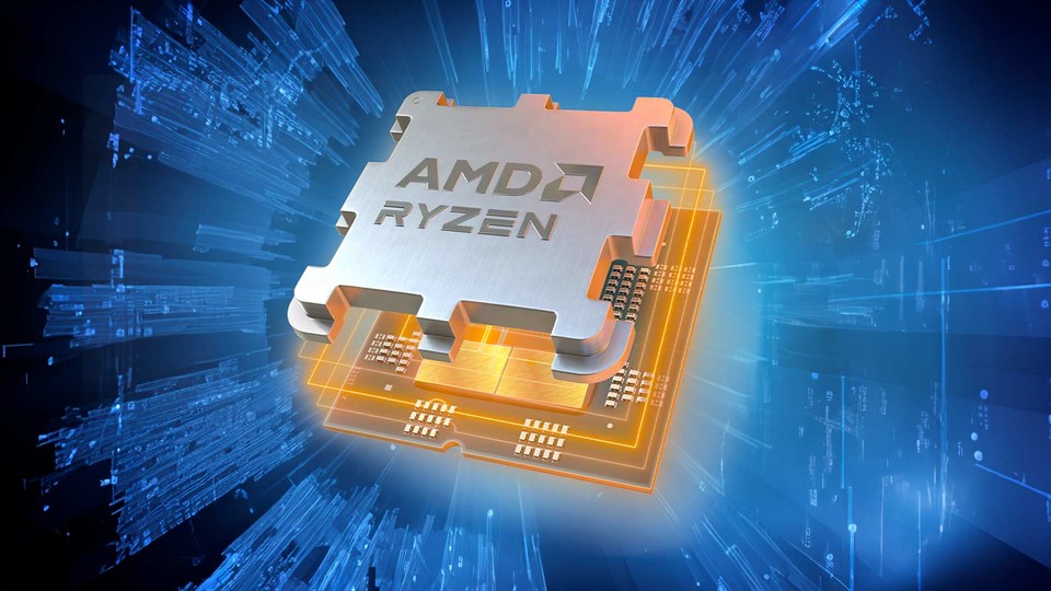 Unter der Haube der aktuellen Prozessoren steckt nicht nur AMDs einzigartiges Chiplet-Design, sondern auch die 3D V-Cache-Technologie und damit bedeutend mehr Cache-Speicher als vergleichbare CPUs der Konkurrenz.