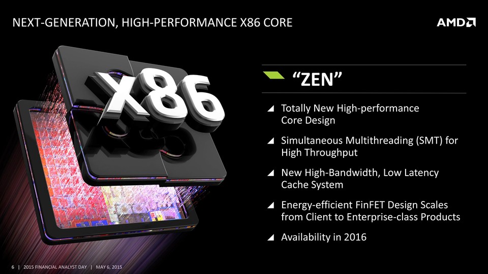 Zen soll die AMD-Prozessoren wieder konkurrenzfähig machen. Und nebenbei das Unternehmen retten.