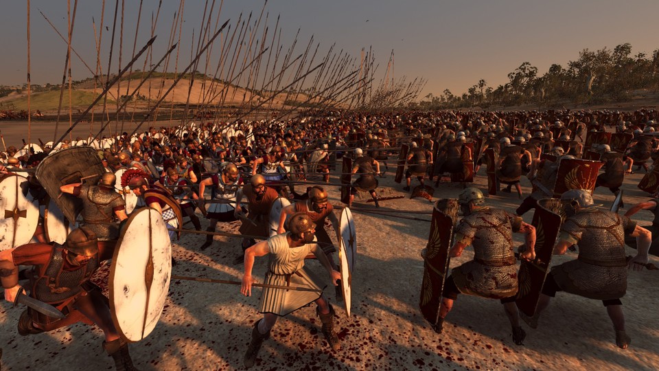Römischen Legionären ist nur schwer beizukommen, mit der richtigen Taktik nehmen allerdings auch die tapferen Söhne des Mars Reißaus. Zum Start der Kampagne 202 vor Christus spielen die imperialen Legionen aber sowieso noch keine Rolle.