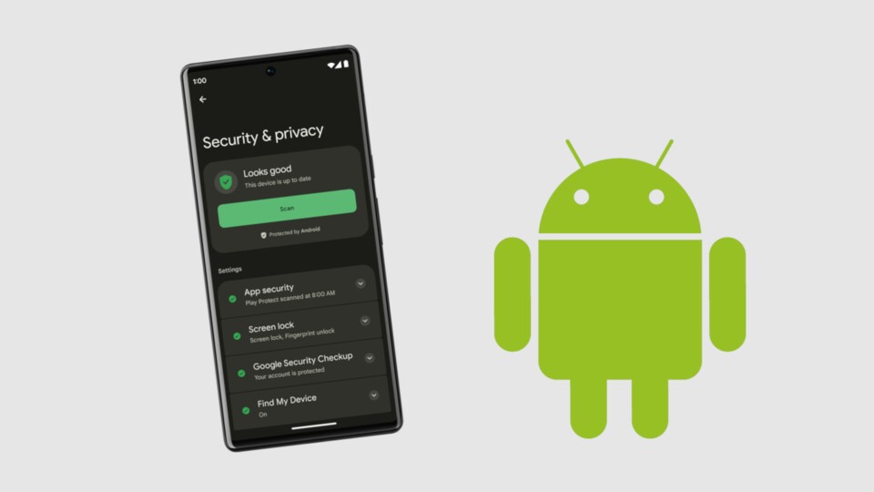Mit Android 13 kommen reichlich neue Sicherheits- und Privatsphärefunktionen auf euer Handy (Bild: Google)