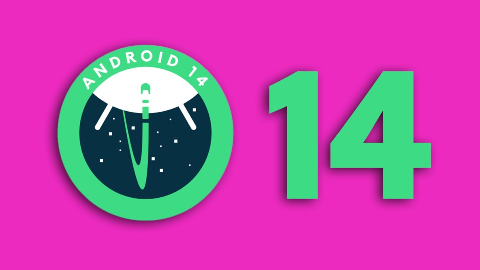 Der interne Name von Android 14 soll »upside down cake« heißen, was das Logo teilweise erklärt.