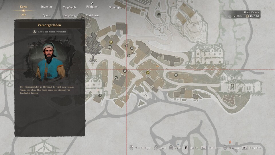 Eine Angel könnt ihr euch beim Versorgerladen von Hernand für wenige Groschen kaufen.