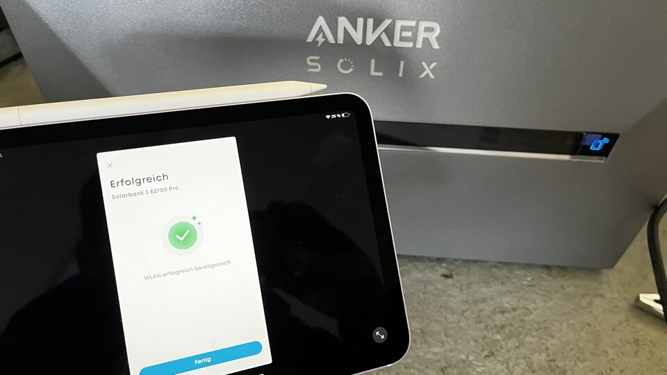 Die Einrichtung ist kinderleicht und in wenigen Minuten erledigt.