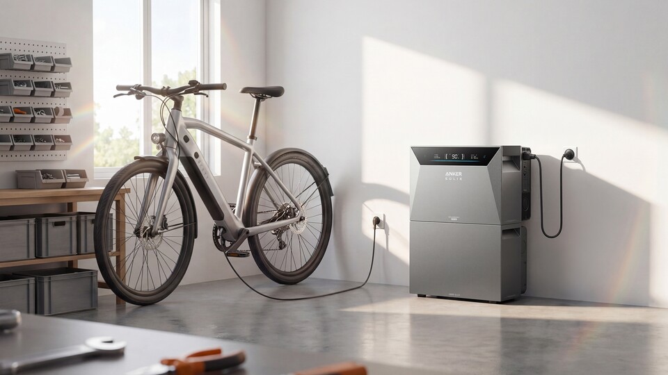Die neue Solarbank 4 Pro sowie der ebenfalls erhältliche BP5000-Zusatzspeicher sind massiv – haben aber auch eine massive Kapazität von 5 kWh! (Bildquelle: Anker)