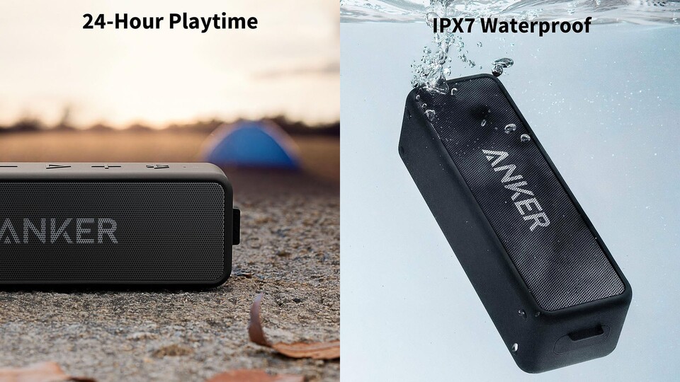 Den Soundcore 2 könnt ihr dank IPX7 Zertifizierung überall mit hinnehmen.