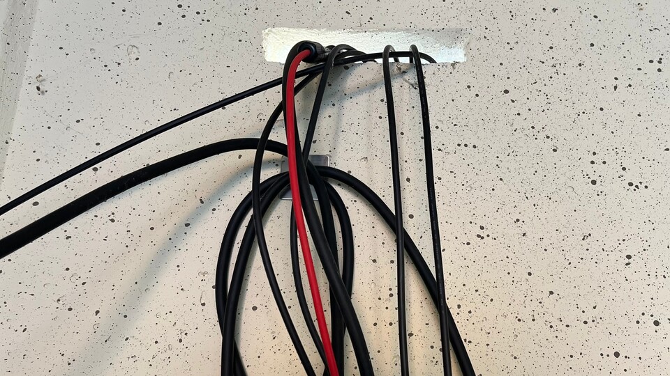 Mein Kabelmanagement lässt noch zu wünschen übrig. Das ist etwas für die Zukunft.