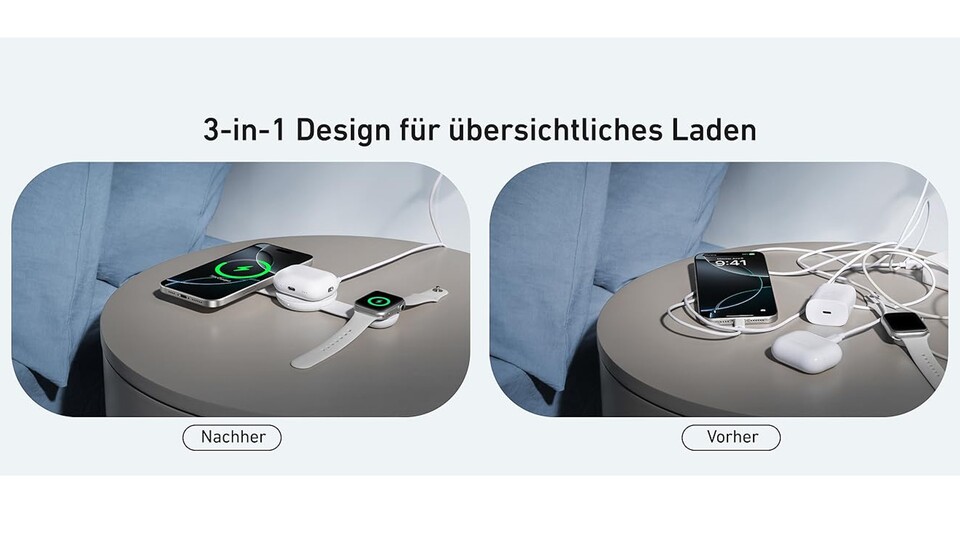 Schon beim Anblock von diesem Kabel-Wirrwarr wird mir schlecht. Deswegen ist für mich dieses Teil ein MUSS.