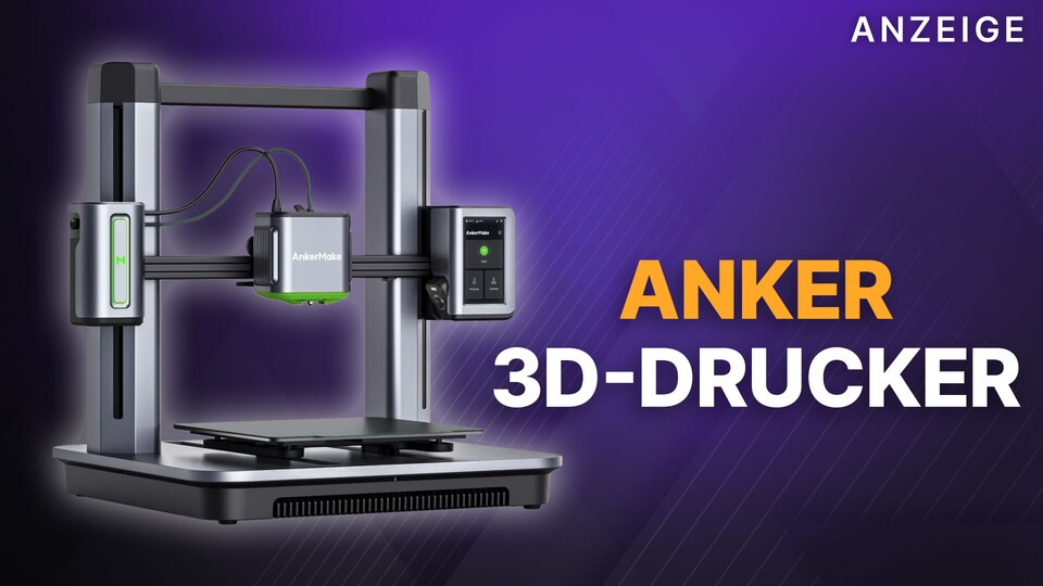 Sichert euch den AnkerMake M5 3D-Drucker jetzt zum Bestpreis im Angebot bei Amazon.