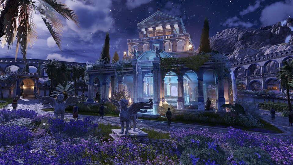 Der Tempel der Flora ist bei Tag und bei Nacht wirklich traumhaft schön.