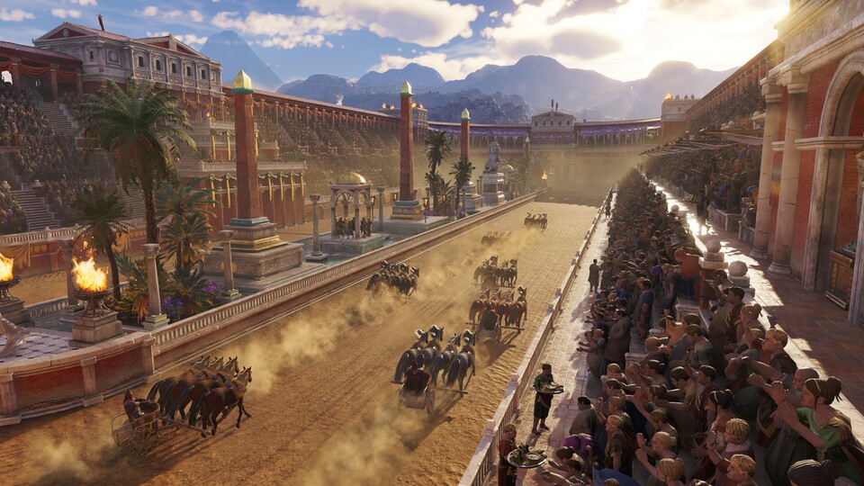 Das Hippodrom wird eines der imposantesten Gebäude der Anno-Geschichte.