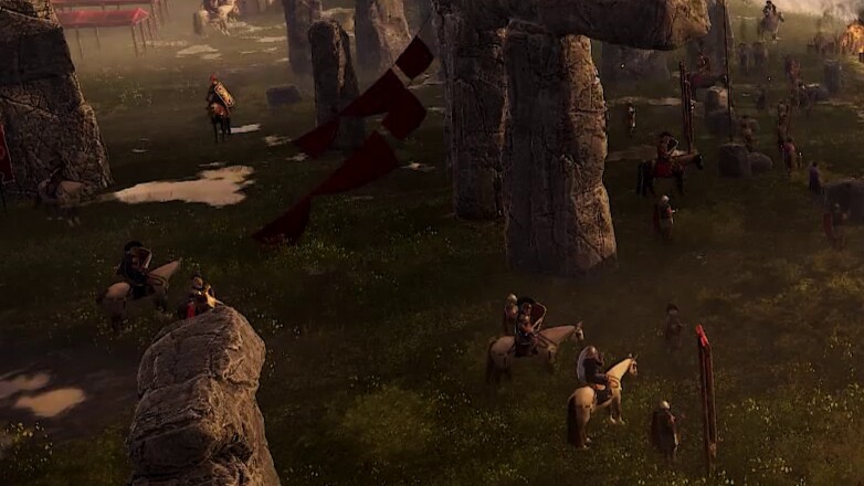 Sowohl Infanterie als auch Kavallerie sind hier zu sehen. Das riecht doch sehr stark nach einer Rückkehr von Landgefechten.