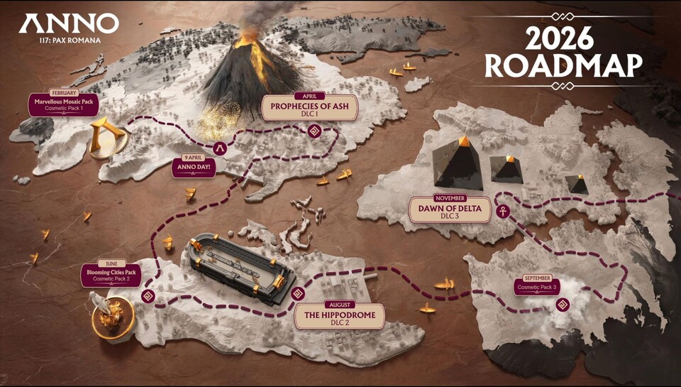 Die Roadmap gibt eine Idee davon, wie das restliche DLC-Jahr aussieht.